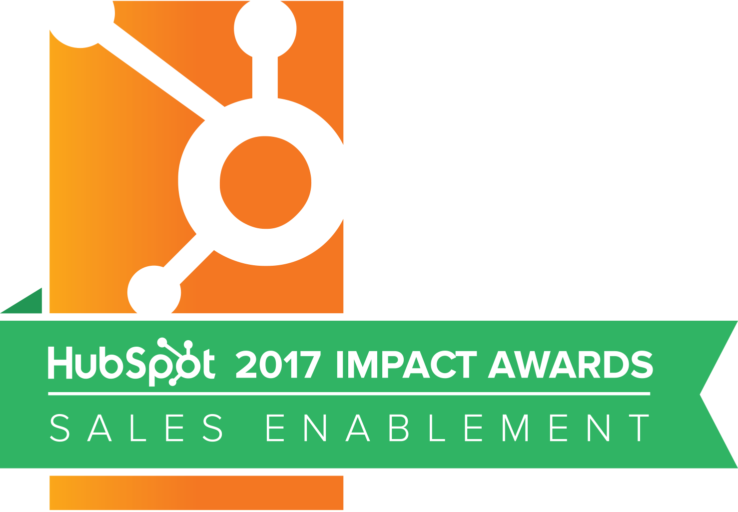HubSpot 2017 Sales Enablement Impact Award
